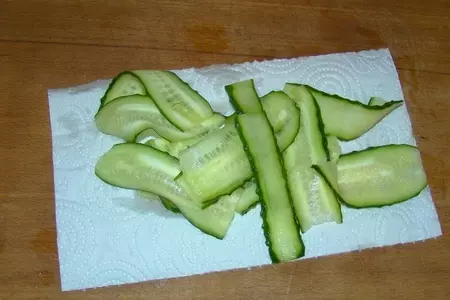 Салат из пекинской капусты с печенью и яблоками: шаг 4