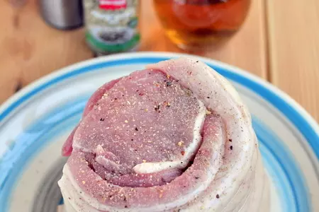 Запеченный свиной рулет (arista in porchetta): шаг 3