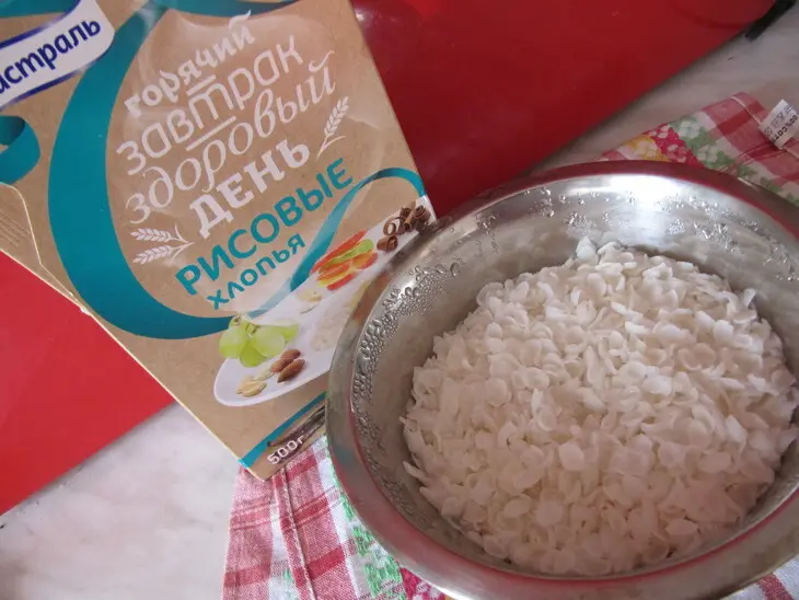 Рисовые оладьи "хрустики": шаг 3