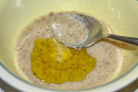 Овощной салат с черносливом и ореховым соусом: шаг 4