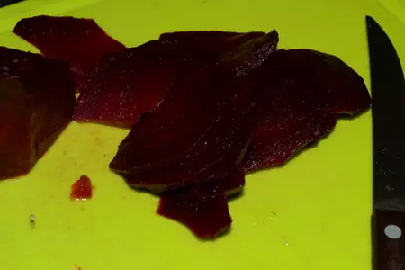 Салат "рапунцель": шаг 2