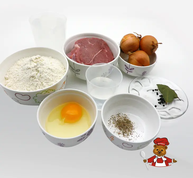 Манты с говядиной в кухонной машине oursson км1010нsd cook+: шаг 1