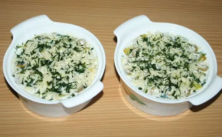 Свинина с овощами и оливками в горшочках: шаг 15