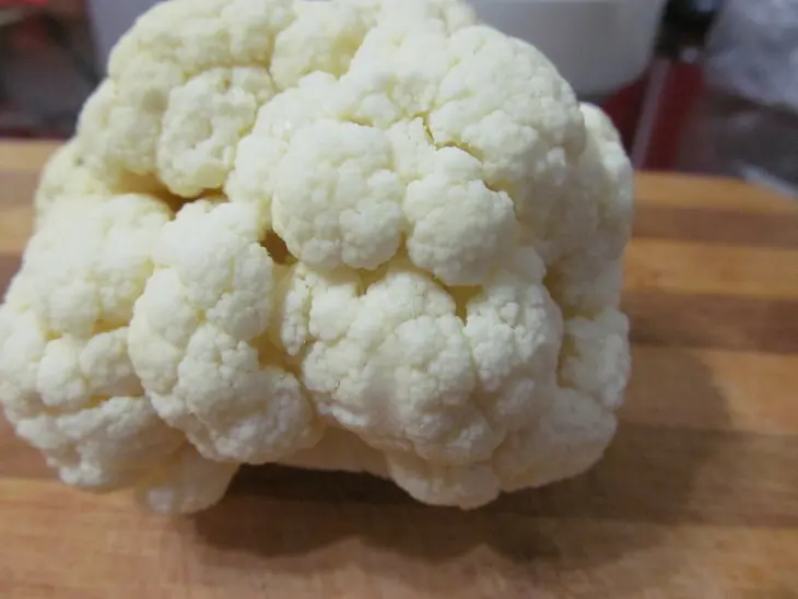 Салат из цветной капусты с курицей: шаг 3