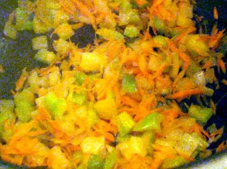 Гречневая каша с овощами и грибами: шаг 1