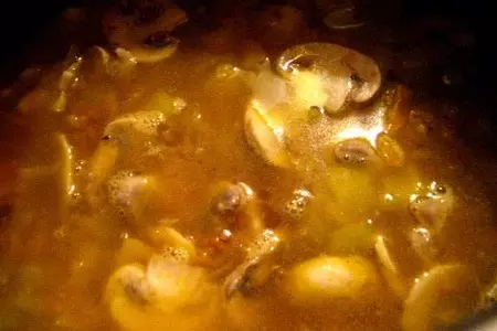 Гречневая каша с овощами и грибами: шаг 3