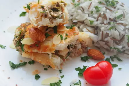 Миндальная камбала с рисом басмати mix за 15 минут: шаг 8