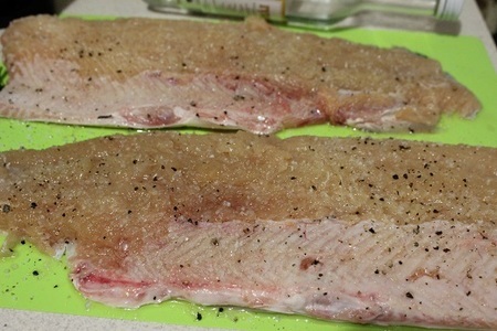 Малосольный балтийский лосось и бутерброды для девичника: шаг 5