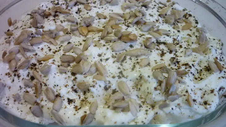 Запеканка из цветной капусты с йогуртом и творогом: шаг 3