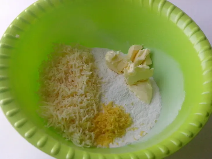 Печенье сырное с маслинами и лимонным ароматом: шаг 2