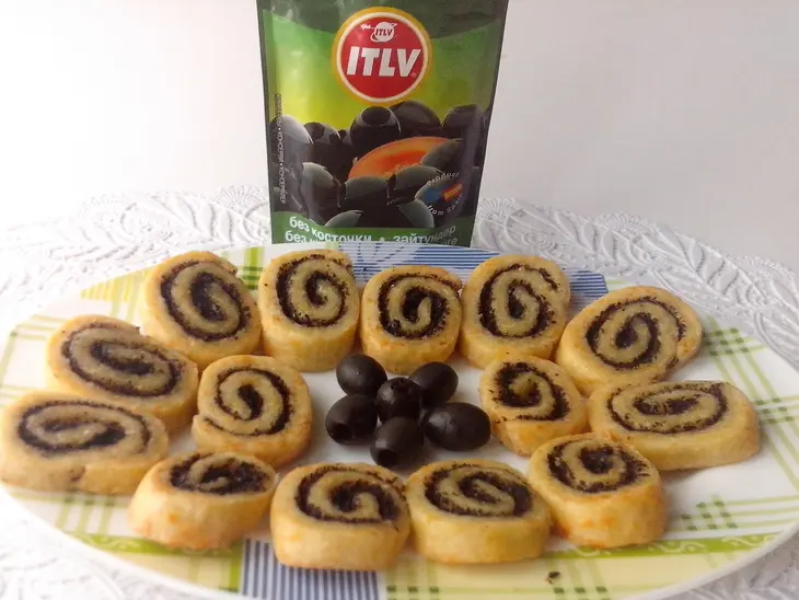 Печенье сырное с маслинами и лимонным ароматом: шаг 9