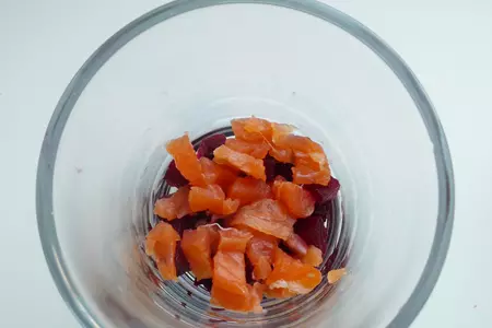 Закуска со свеклой и лососем: шаг 2