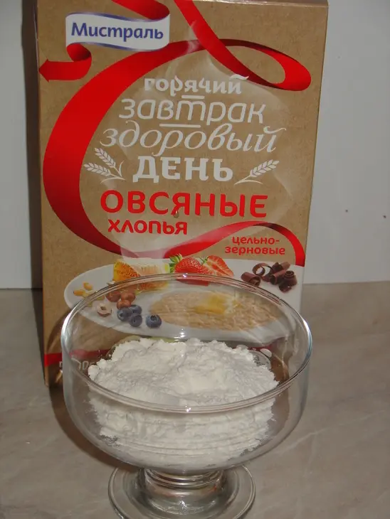 Творожно-овсяные паучки!: шаг 1