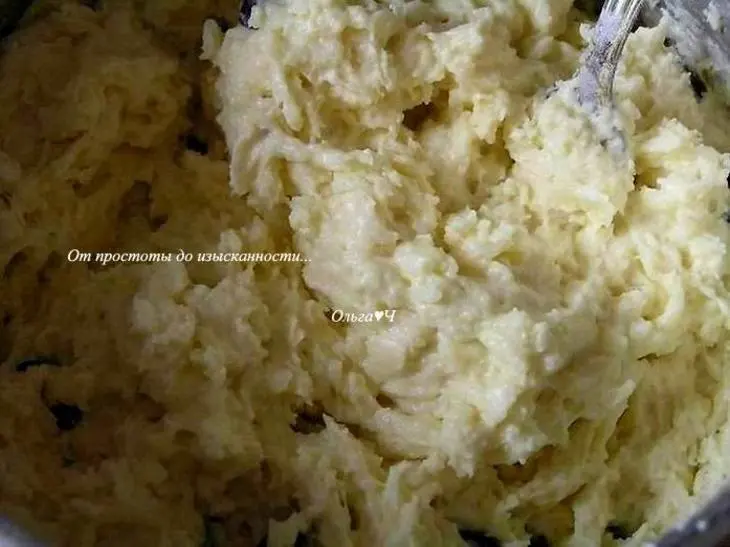 Сырные булочки с маслинами и кунжутом: шаг 3