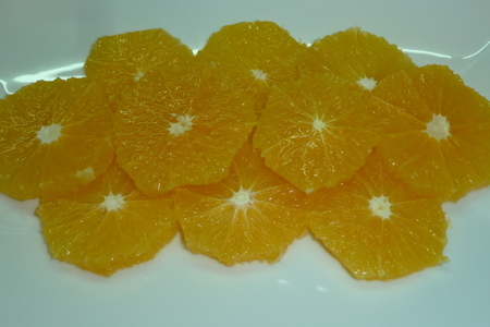 Салат с жареной треской и апельсинами: шаг 3