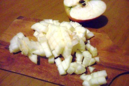 Лавандово-яблочные маффины: шаг 3