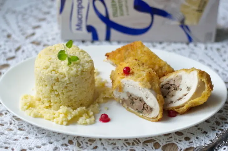 Фаршированная куриная грудка за 25 минут: шаг 8