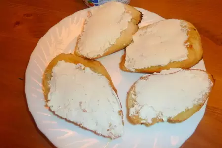 Брускетта с лососем "божья коровка": шаг 5