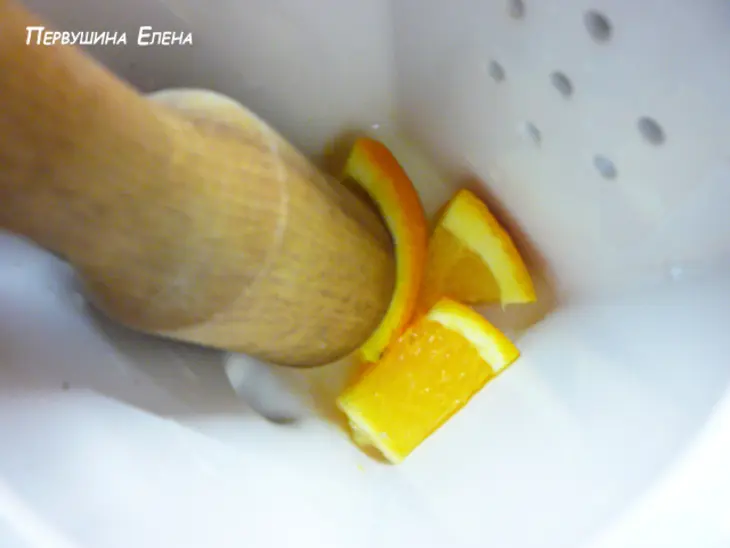 Быстрый компот из винограда, апельсина и зеленого чая: шаг 3
