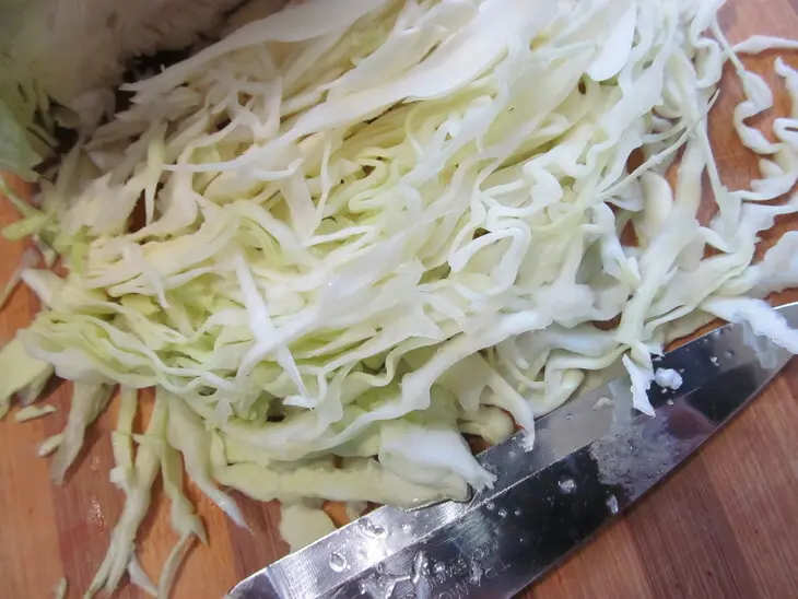 Куриная грудка с гарниром из капусты и болгарского перца!: шаг 1