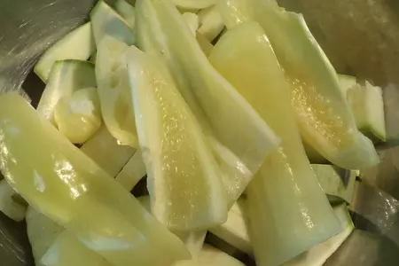 Куриная грудка с гарниром из капусты и болгарского перца!: шаг 3