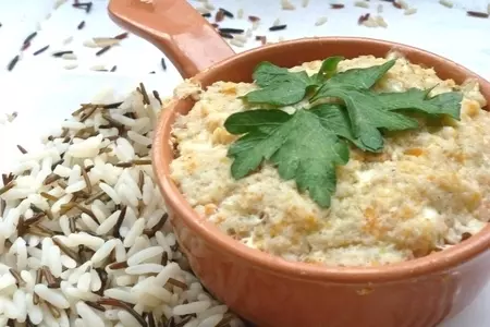 Рыба на пару с сыром и рисом акватика mix за 30 минут: шаг 6