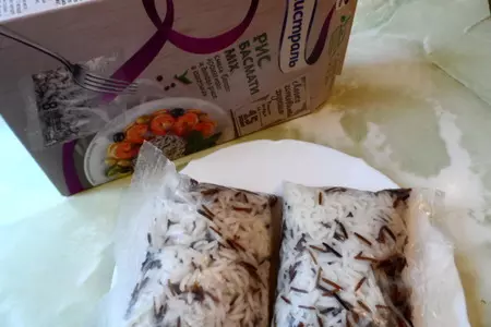 Паровые рыбные котлеты с рисом басмати  mix(за 25мин.): шаг 7