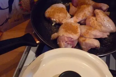 Курица с ананасом и золотым пшеном за 20 минут: шаг 2
