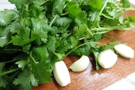 Крабовый крем суп с гребешками и грибами: шаг 7