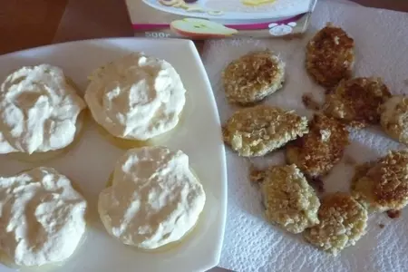 Творожный десерт с бананами в хлопьях: шаг 5