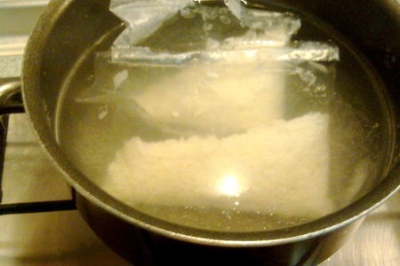 Рис жасмин со сливочно-грибным соусом и отбивные из говяжьей печени. ужин за 15 минут: шаг 6
