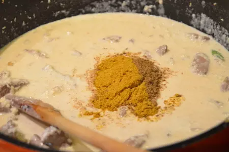 Карри с печенью и цветной капустой и рисом "басмати" за 12 минут: шаг 6