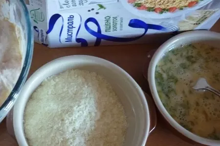Куриное филе в картофельной "шубке" с золотым пшеном за 25 минут: шаг 3