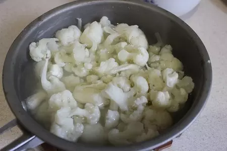 Запеканка из цветной капусты с цельнозерновым  геркулесом: шаг 3