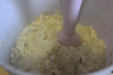 Запеканка из цветной капусты с цельнозерновым  геркулесом: шаг 6