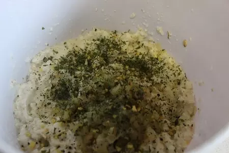 Запеканка из цветной капусты с цельнозерновым  геркулесом: шаг 7