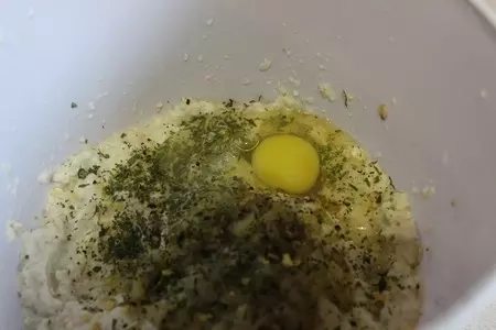 Запеканка из цветной капусты с цельнозерновым  геркулесом: шаг 8