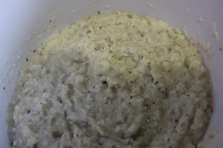 Запеканка из цветной капусты с цельнозерновым  геркулесом: шаг 9