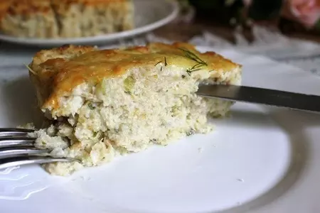 Запеканка из цветной капусты с цельнозерновым  геркулесом: шаг 13
