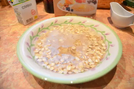 Porridge - порридж,  традиционная английская овсянка  на завтрак.: шаг 3