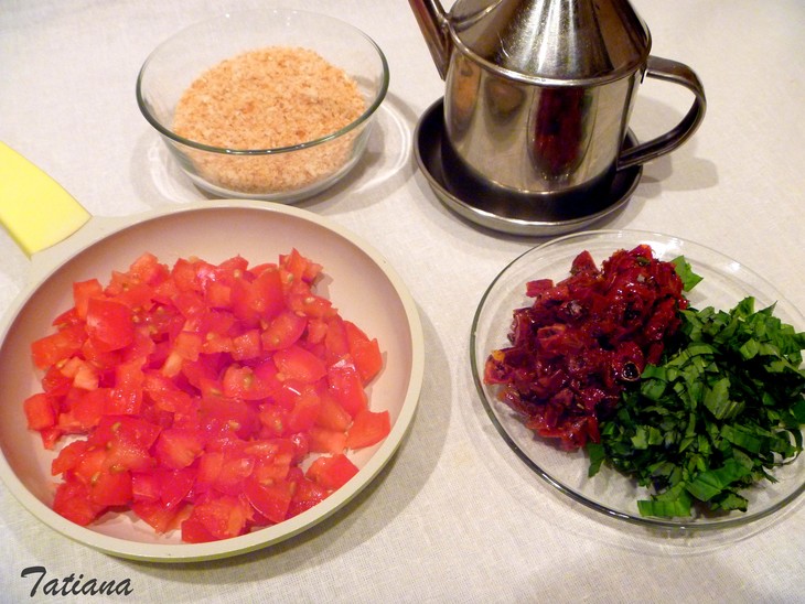 Шницель индейки с томатами и базиликом с рисом индика gold за 30 минут: шаг 2