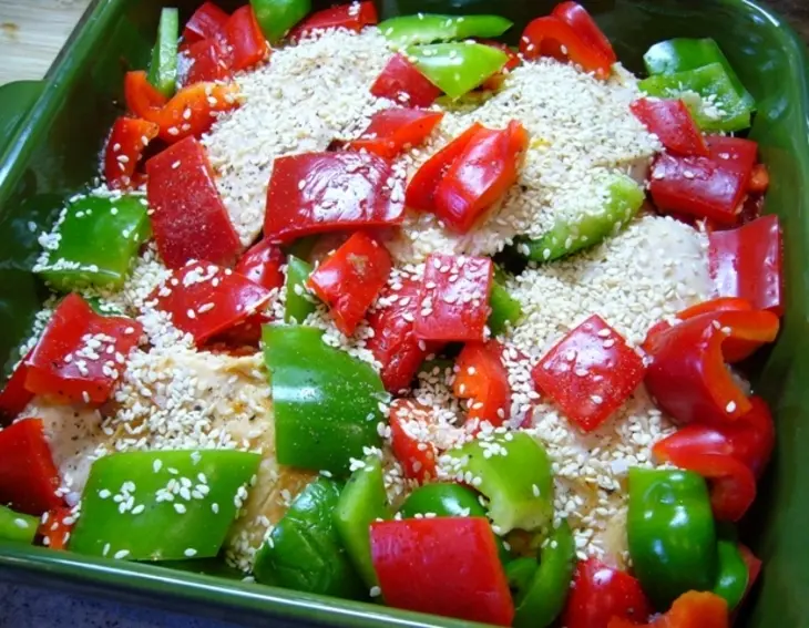 Курица, запеченная  с овощами: шаг 6