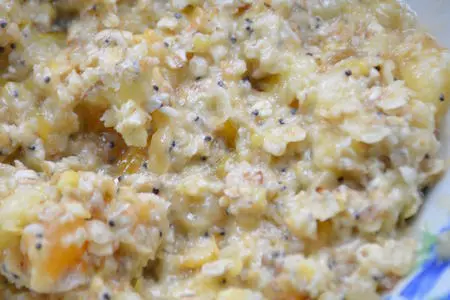Печеные яблоки с хлопьями 7 злаков: шаг 6