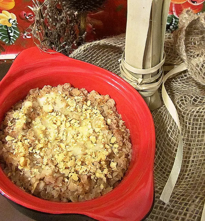 Гречневая каша со сгущенным молоком и орехами на завтрак!: шаг 3