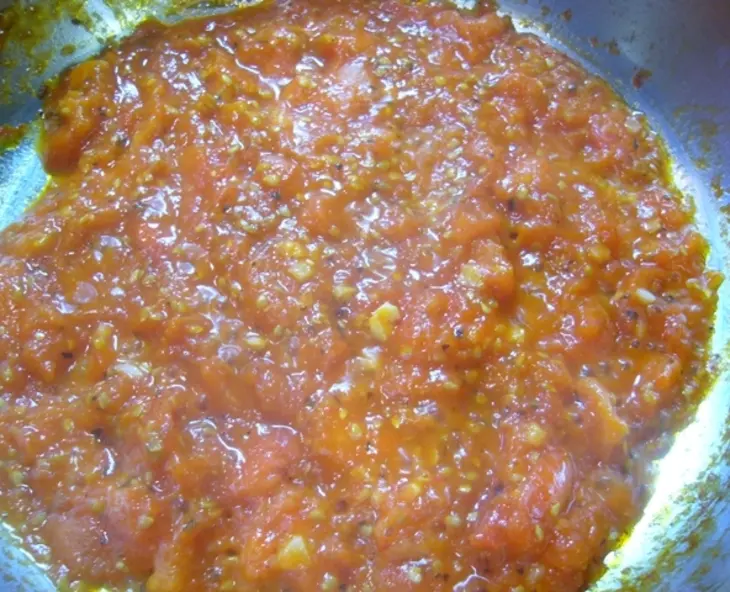 «колбаса» из картофельного теста: шаг 6