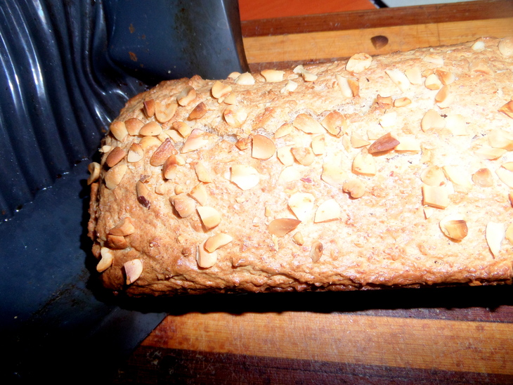 Гречневый хлеб с орехами (без дрожжей): шаг 8