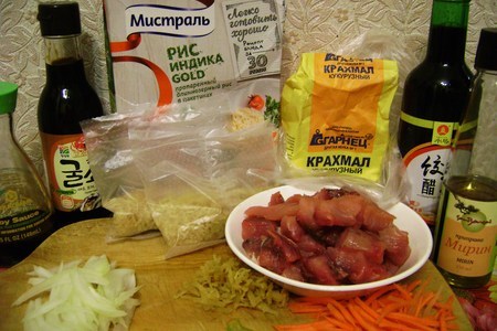 Сазан в кисло-сладком соусе по-китайски с рисом индика голд от «мистраль» за 30 минут.: фото шаг 1