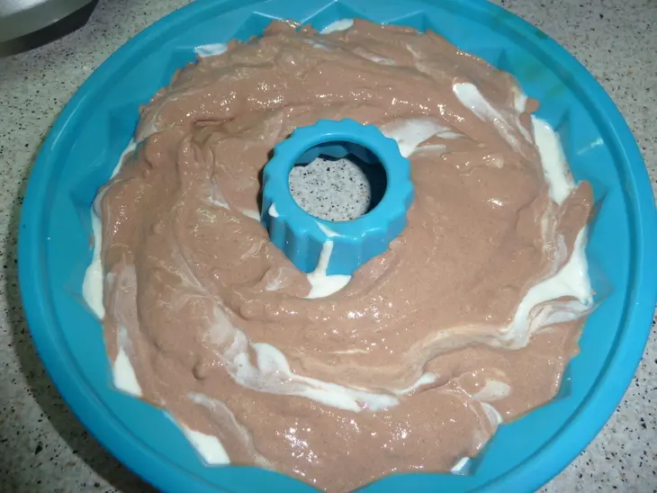 Творожный десерт с апельсином и малиновым вареньем: шаг 5