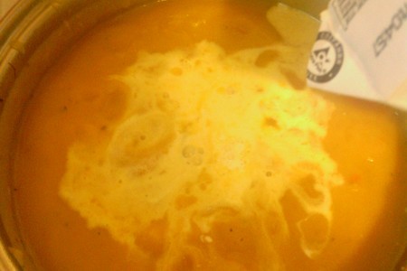 Крем-суп из тыквы с сырными чипсами: шаг 14