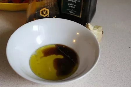 Теплый салат из риса "актавика mix" и копченой рыбы за 30 минут: шаг 11